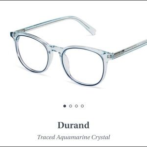 WARBY PARKER DURAND FRAMES